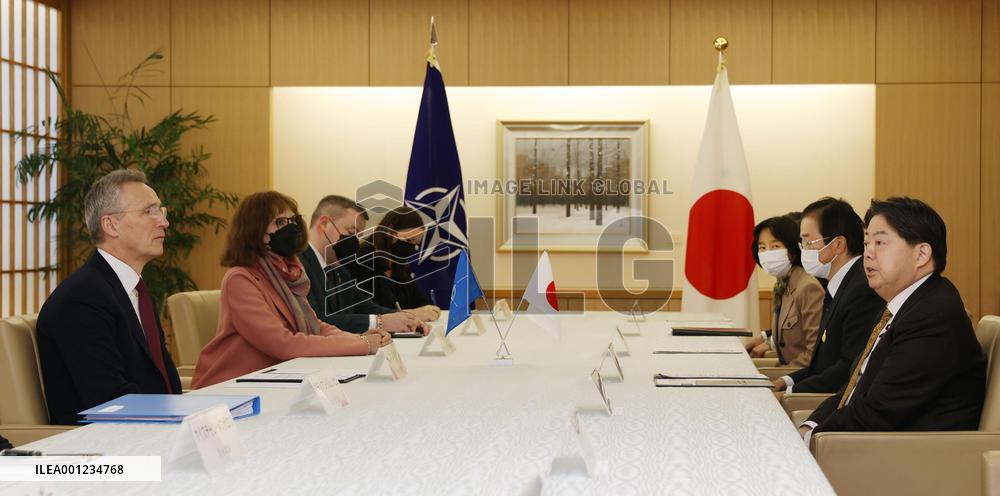 NATO chief in Japan
