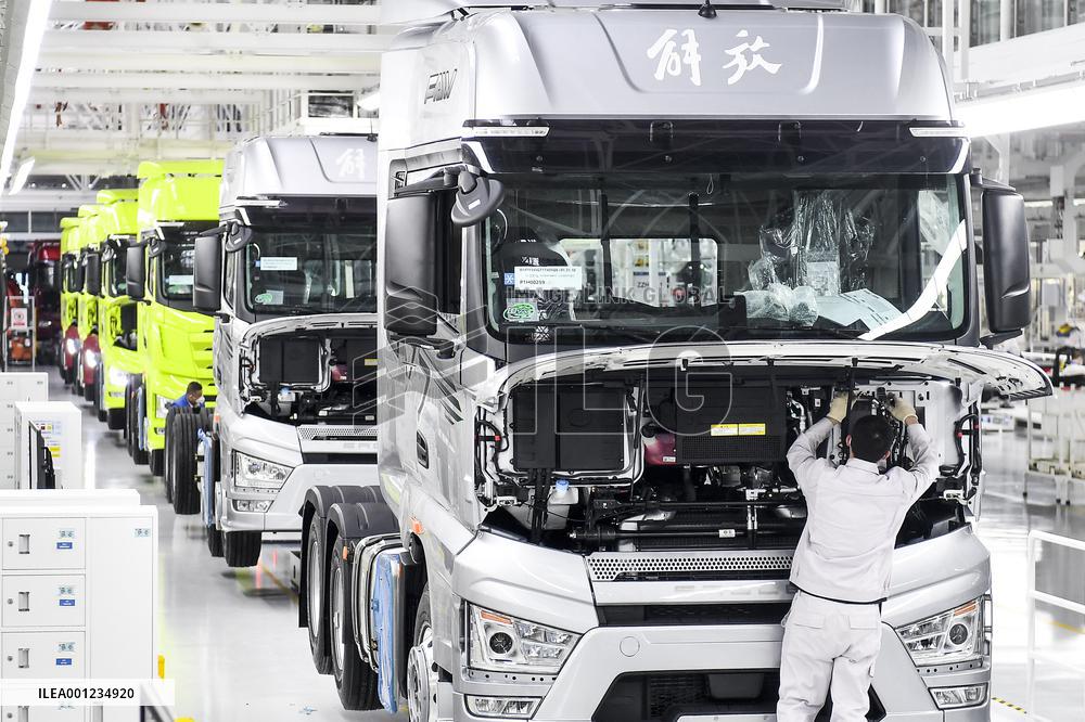 CHINA-CHANGCHUN-TRUCK MAKER-FAW JIEFANG-PRODUCTION (CN)