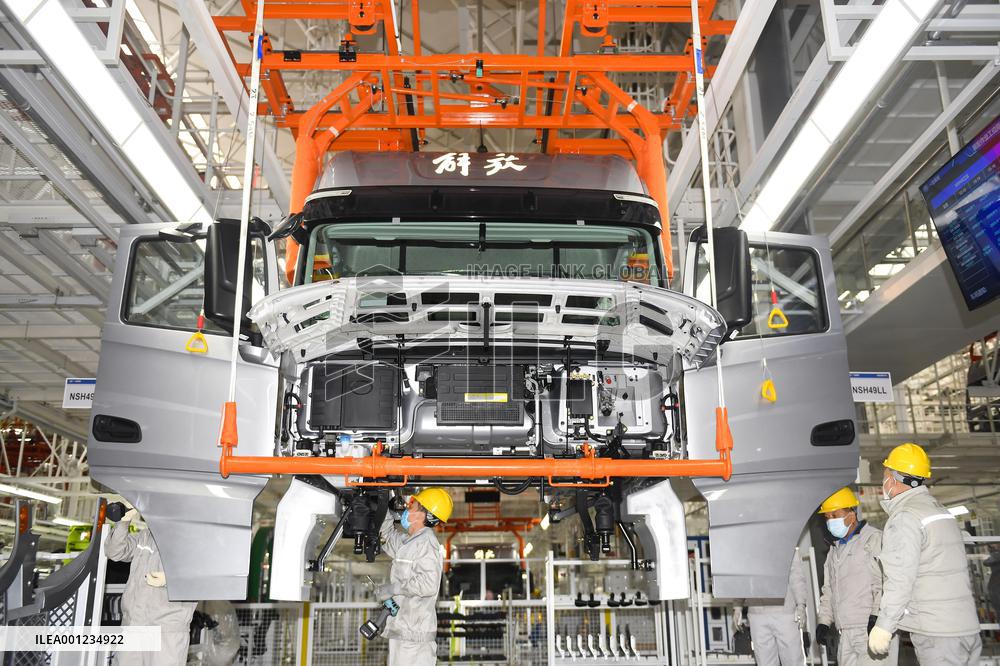 CHINA-CHANGCHUN-TRUCK MAKER-FAW JIEFANG-PRODUCTION (CN)