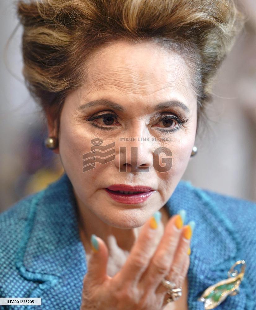 TV personality Dewi Sukarno