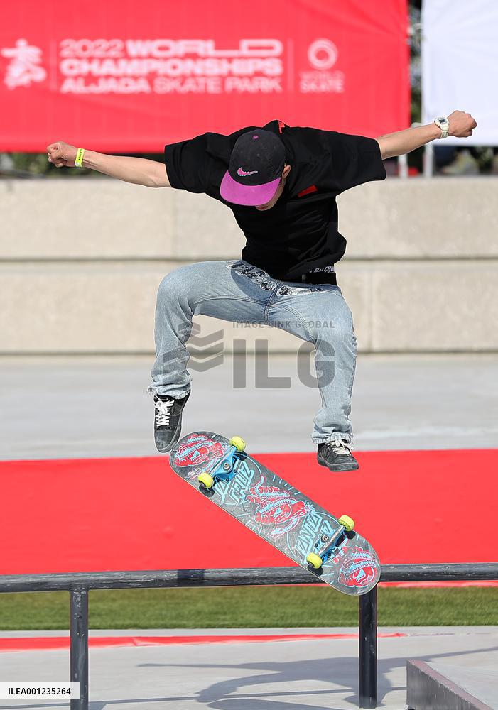 (SP)UAE-SHARJAH-WORLD SKATEBOARDING CHAMPIONSHIPS-MEN'S STREET QUALIFIERS