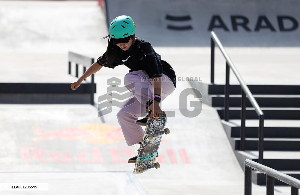 (SP)UAE-SHARJAH-WORLD SKATEBOARDING CHAMPIONSHIPS-WOMEN'S STREET QUARTERFINALS