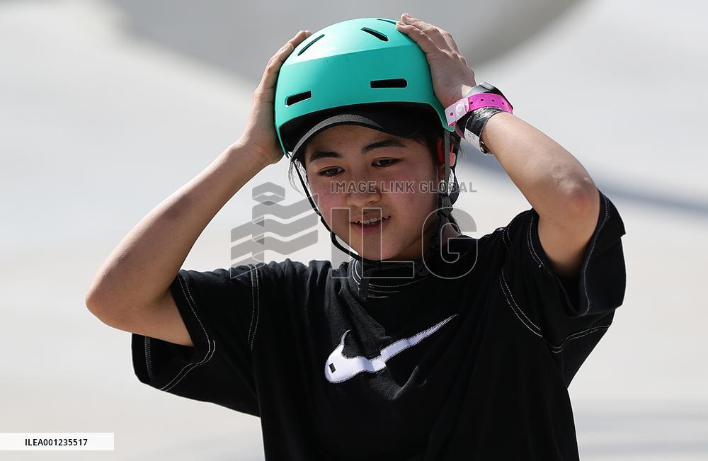 (SP)UAE-SHARJAH-WORLD SKATEBOARDING CHAMPIONSHIPS-WOMEN'S STREET QUARTERFINALS