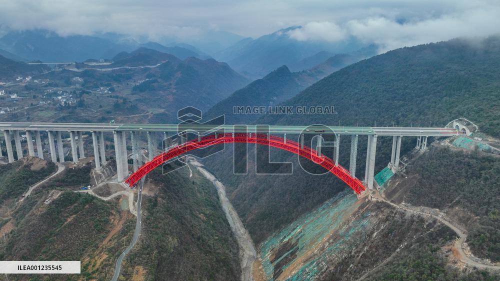 CHINA-GUIZHOU-ZUNYI-DAFAQU GRAND BRIDGE (CN)