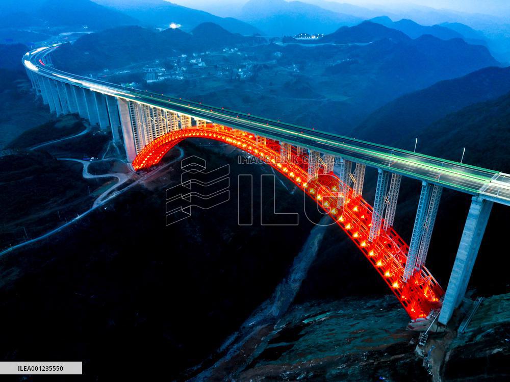 CHINA-GUIZHOU-ZUNYI-DAFAQU GRAND BRIDGE (CN)