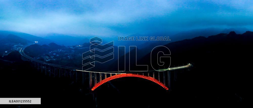 CHINA-GUIZHOU-ZUNYI-DAFAQU GRAND BRIDGE (CN)