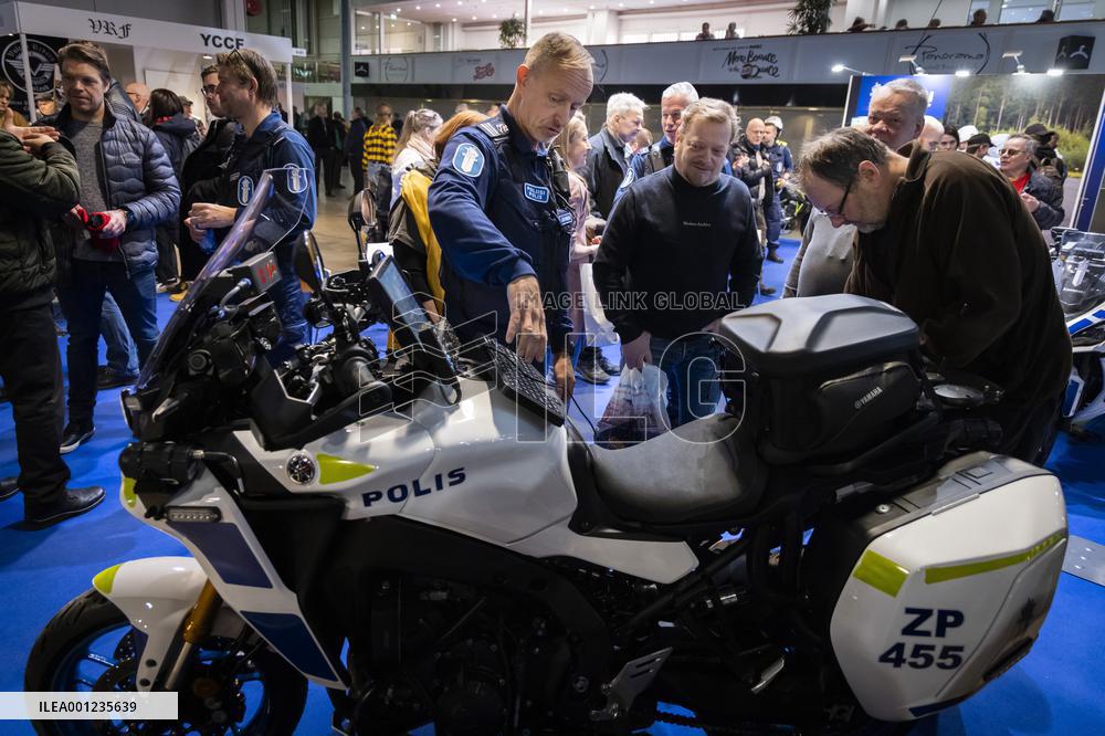 FINLAND-HELSINKI-MOTORCYCLE SHOW