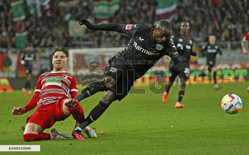 (SP)GERMANY-AUGSBURG-FOOTBALL-BUNDESLIGA-AUGSBURG VS LEVERKUSEN