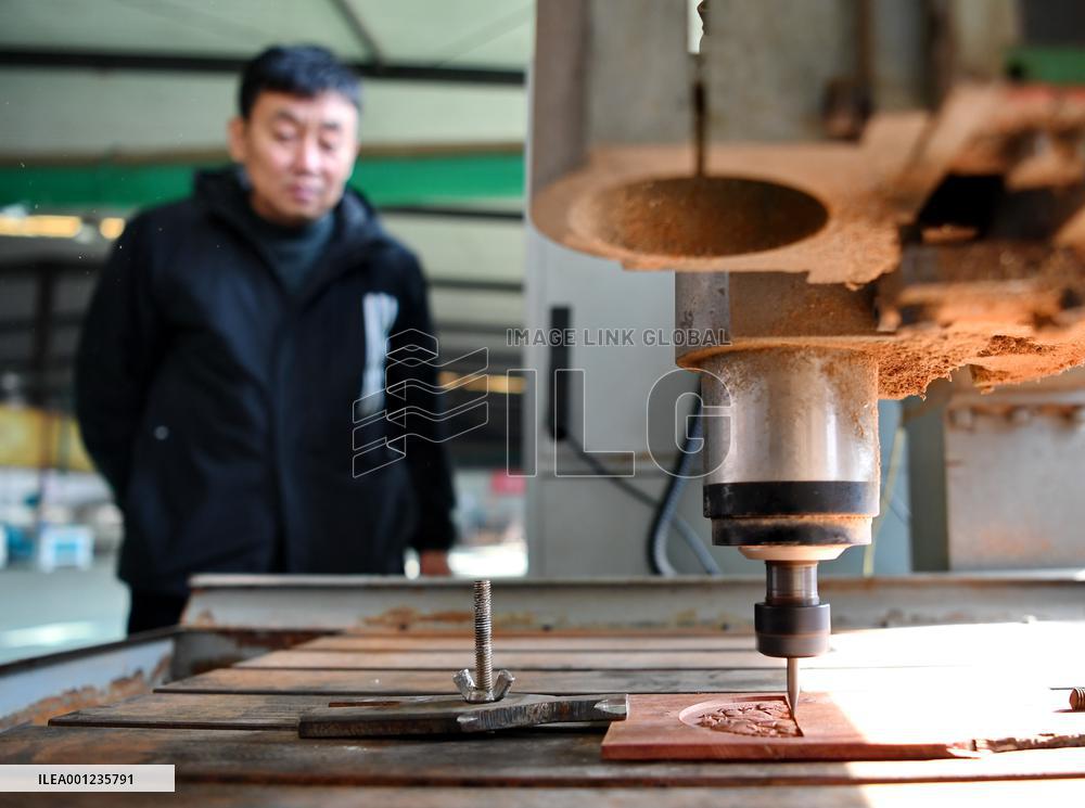 CHINA-HEBEI-WUQIANG-WOODBLOCK PAINTING (CN)