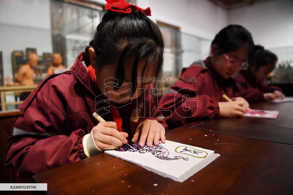 CHINA-HEBEI-WUQIANG-WOODBLOCK PAINTING (CN)