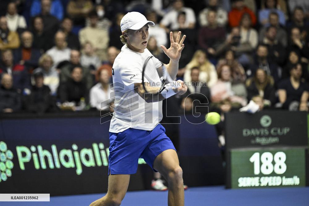 Tennis - Davis Cup 2023 - Qualifier - Finland - Argentina