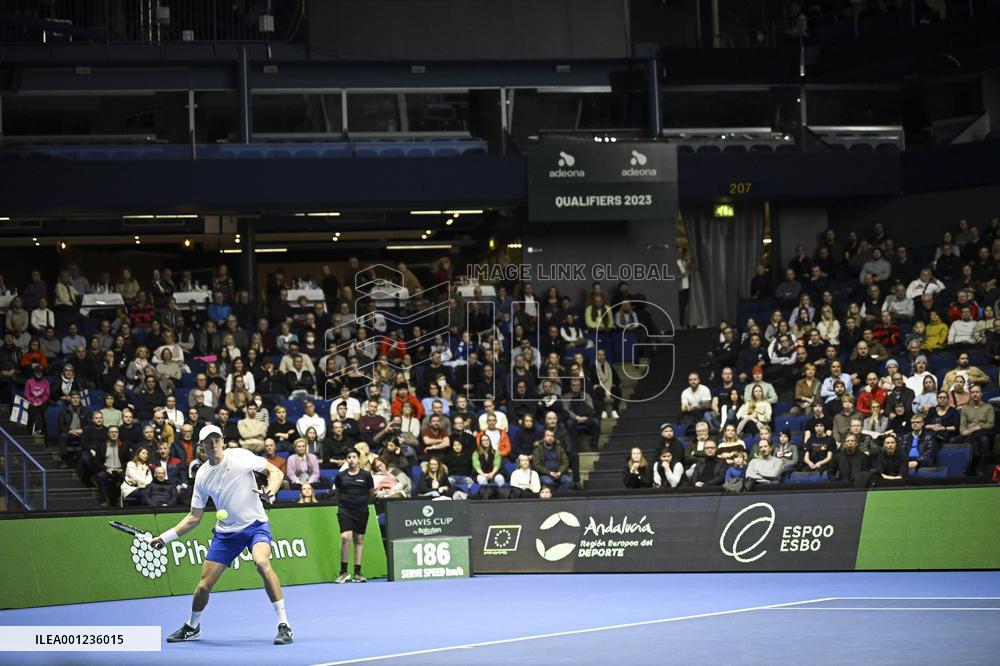 Tennis - Davis Cup 2023 - Qualifier - Finland - Argentina
