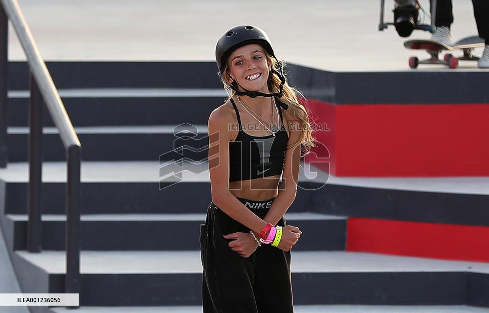 (SP)UAE-SHARJAH-WORLD SKATEBOARDING CHAMPIONSHIPS-WOMEN'S STREET SEMIFINALS