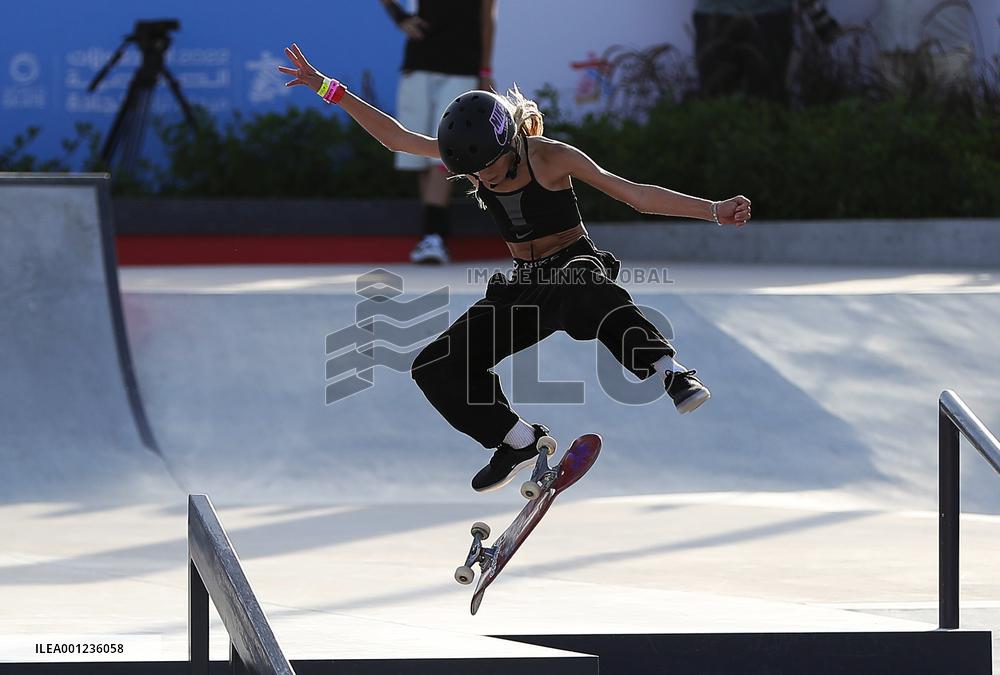(SP)UAE-SHARJAH-WORLD SKATEBOARDING CHAMPIONSHIPS-WOMEN'S STREET SEMIFINALS