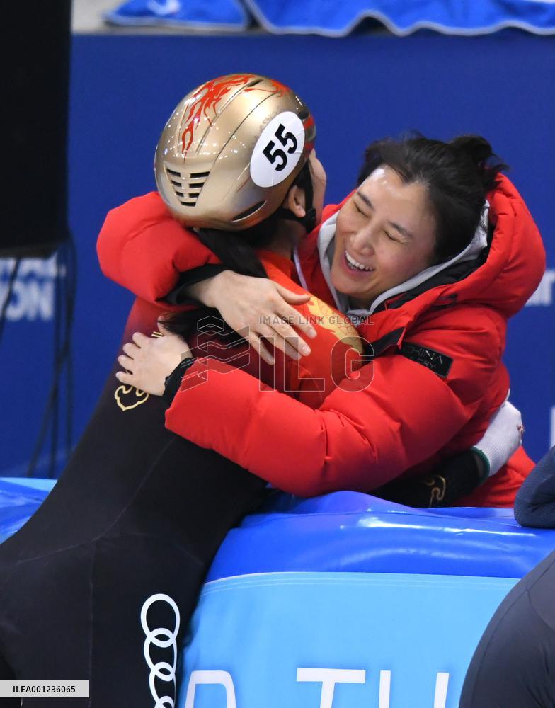 (SP)GERMANY-DRESDEN-SHORT TRACK SPEED SKATING-ISU WORLD CUP