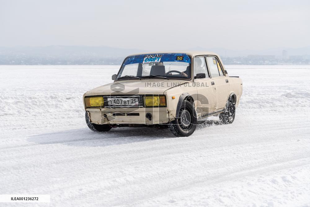 (SP)RUSSIA-VLADIVOSTOK-ICE RALLY