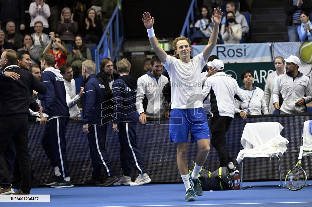Tennis - Davis Cup 2023 Finals - Qualifier - Finland - Argentina