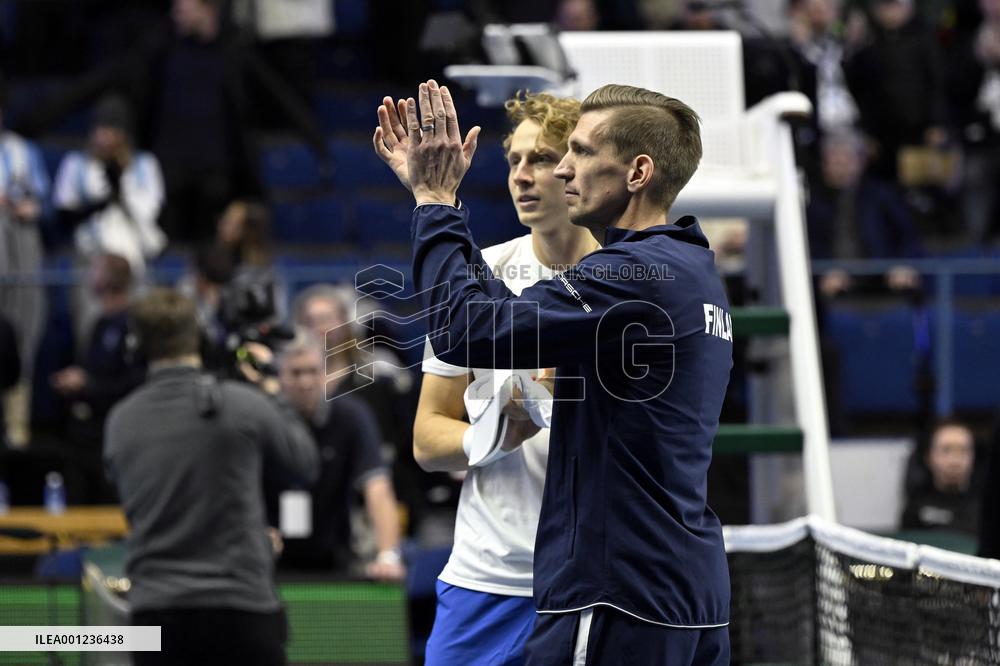 Tennis - Davis Cup 2023 Finals - Qualifier - Finland - Argentina
