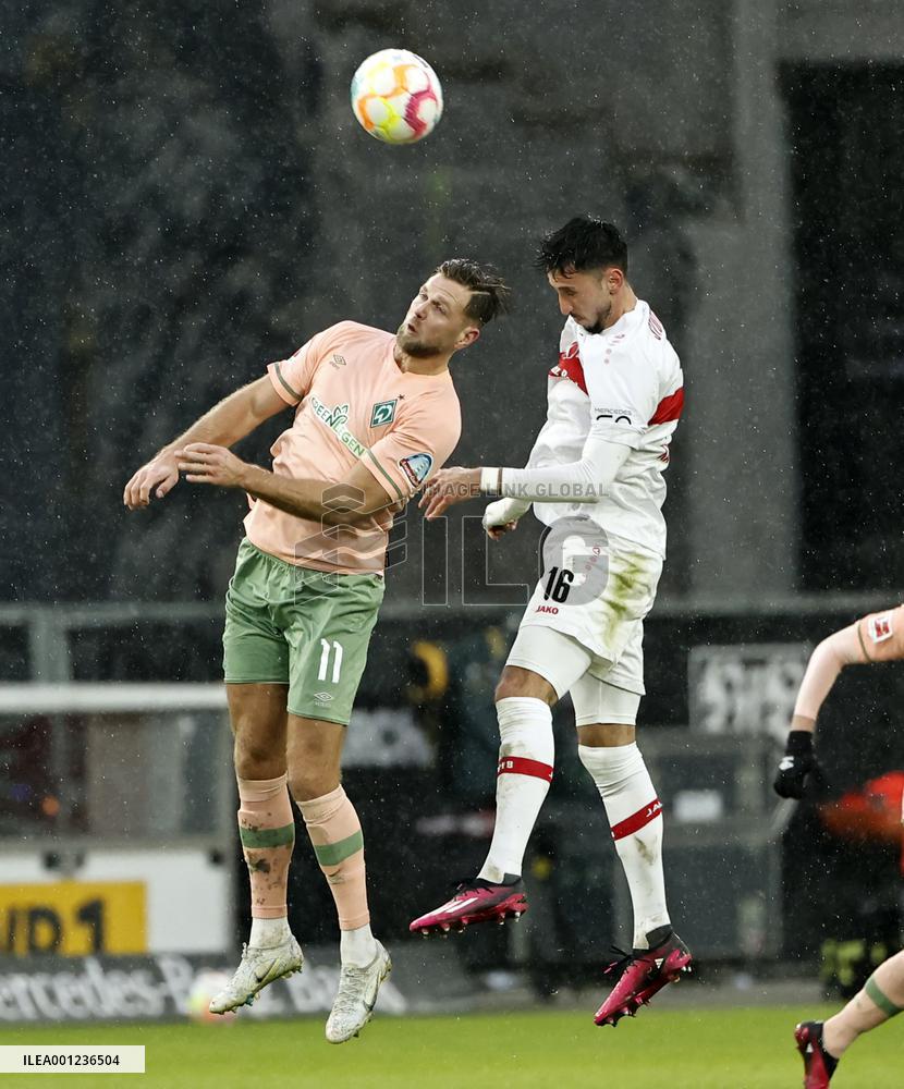 (SP)GERMANY-STUTTGART-FOOTBALL-BUNDESLIGA-STUTTGART VS BREMEN