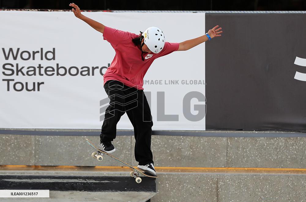 (SP)UAE-SHARJAH-WORLD SKATEBOARDING CHAMPIONSHIPS-WOMEN'S STREET FINALS