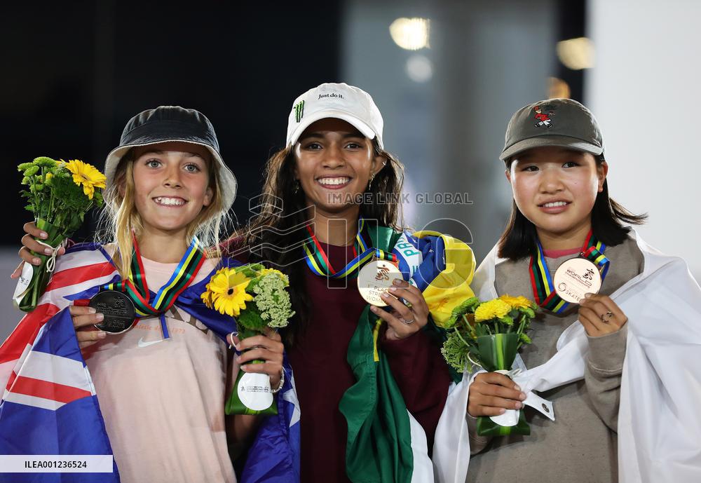 (SP)UAE-SHARJAH-WORLD SKATEBOARDING CHAMPIONSHIPS-WOMEN'S STREET FINALS