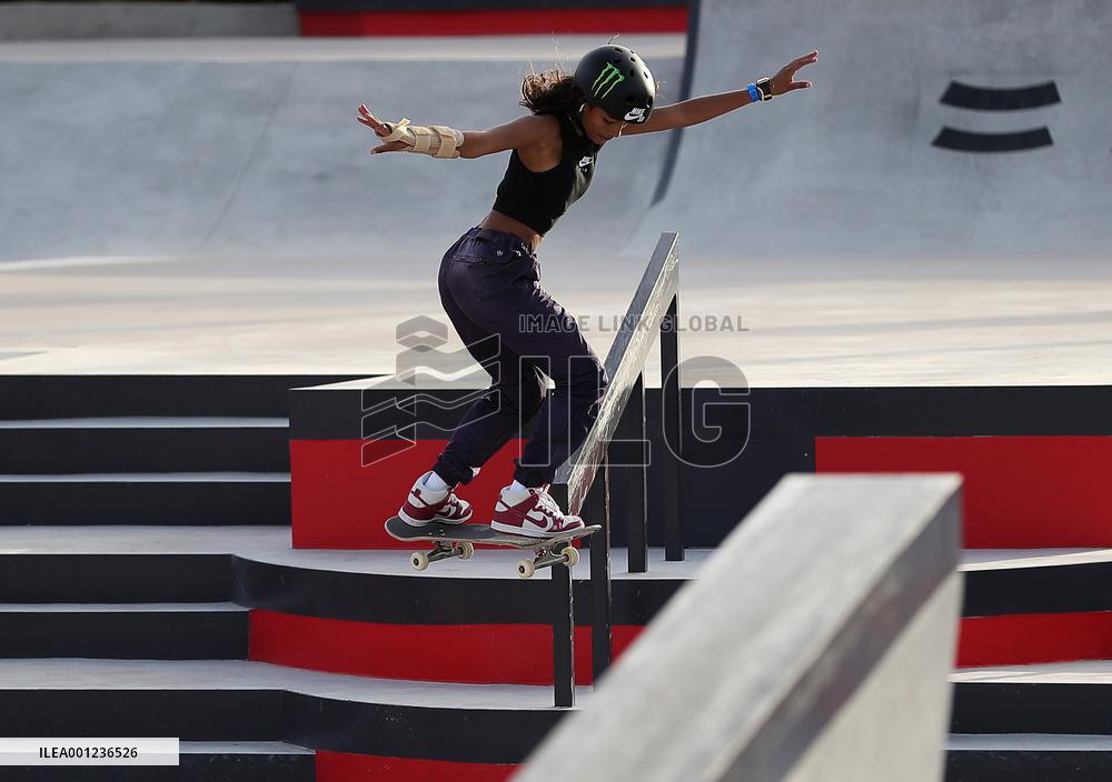 (SP)UAE-SHARJAH-WORLD SKATEBOARDING CHAMPIONSHIPS-WOMEN'S STREET FINALS
