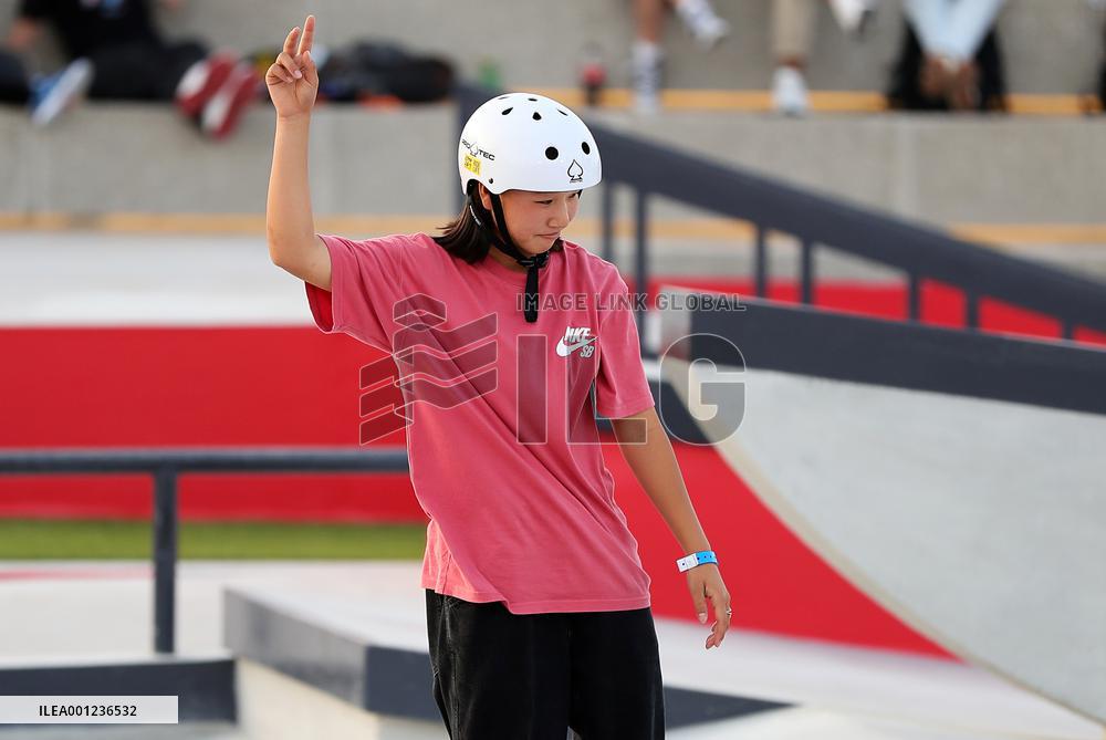 (SP)UAE-SHARJAH-WORLD SKATEBOARDING CHAMPIONSHIPS-WOMEN'S STREET FINALS
