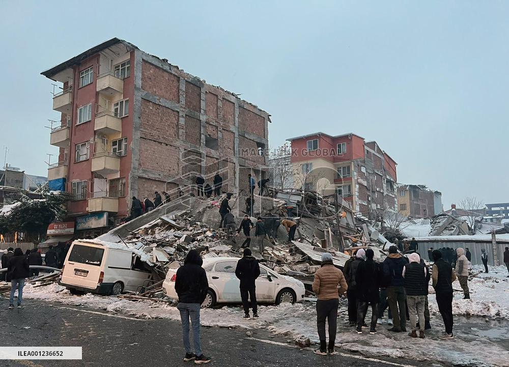TÜRKIYE-MALATYA-EARTHQUAKES-AFTERMATH