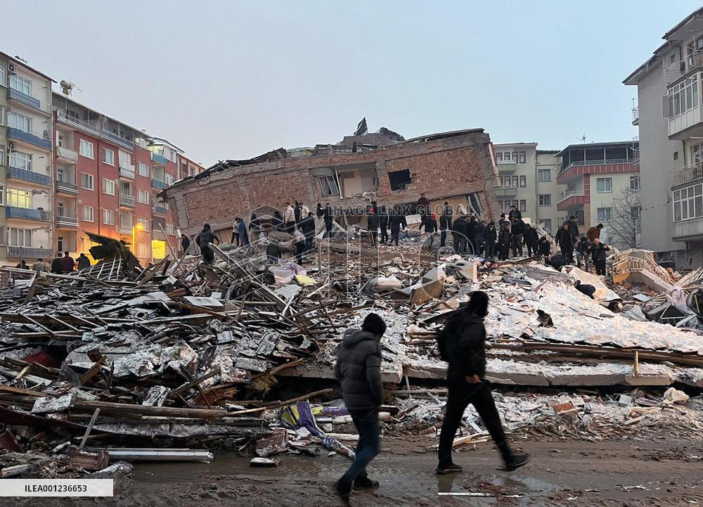 TÜRKIYE-MALATYA-EARTHQUAKES-AFTERMATH