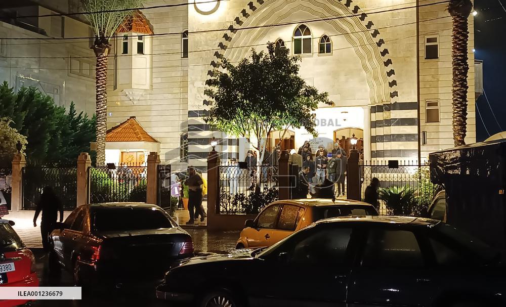 LEBANON-TRIPOLI-TÜRKIYE-EARTHQUAKE-REACTIONS