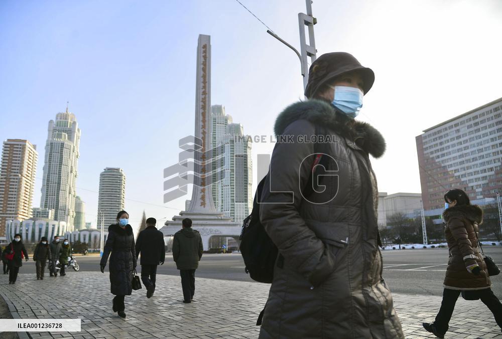 Scene in Pyongyang