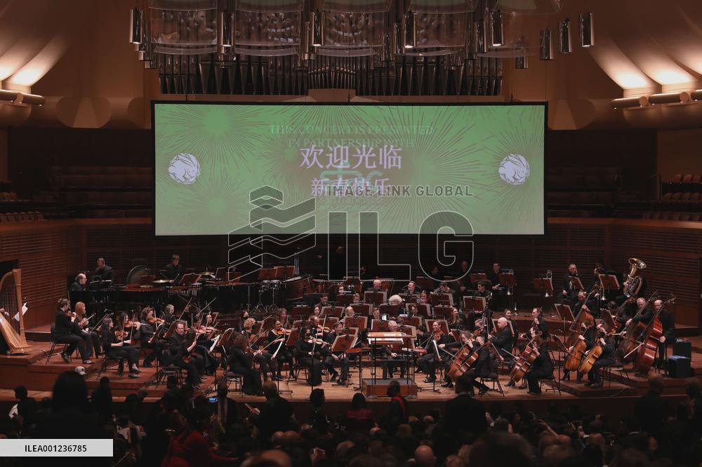 U.S.-CALIFORNIA-SF SYMPHONY-LUNAR NEW YEAR-CONCERT