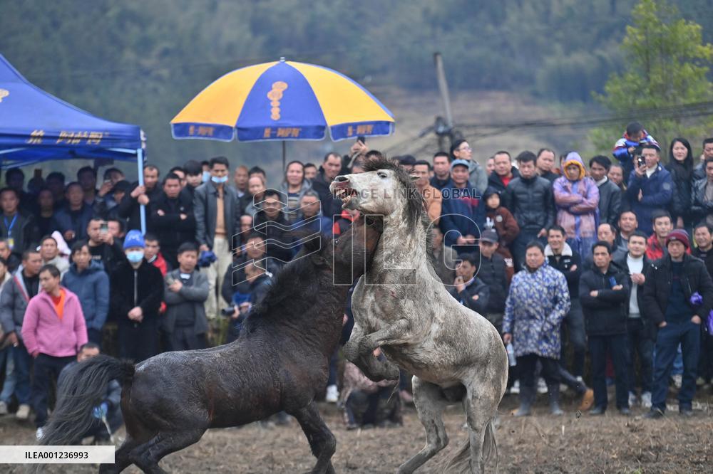 CHINA-GUANGXI-RONGSHUI-TRADITION-"POHUI" FESTIVAL(CN)