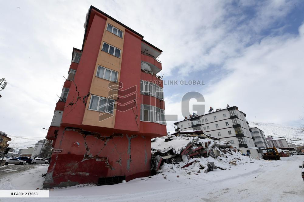 TÜRKIYE-KAHRAMANMARAS-EARTHQUAKES-AFTERMATH