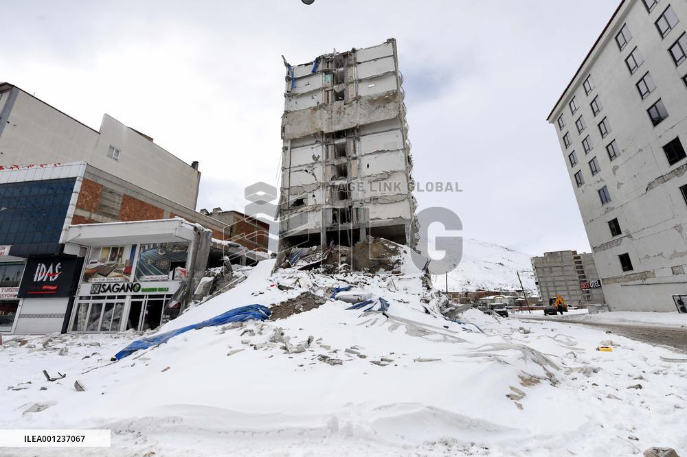 TÜRKIYE-KAHRAMANMARAS-EARTHQUAKES-AFTERMATH