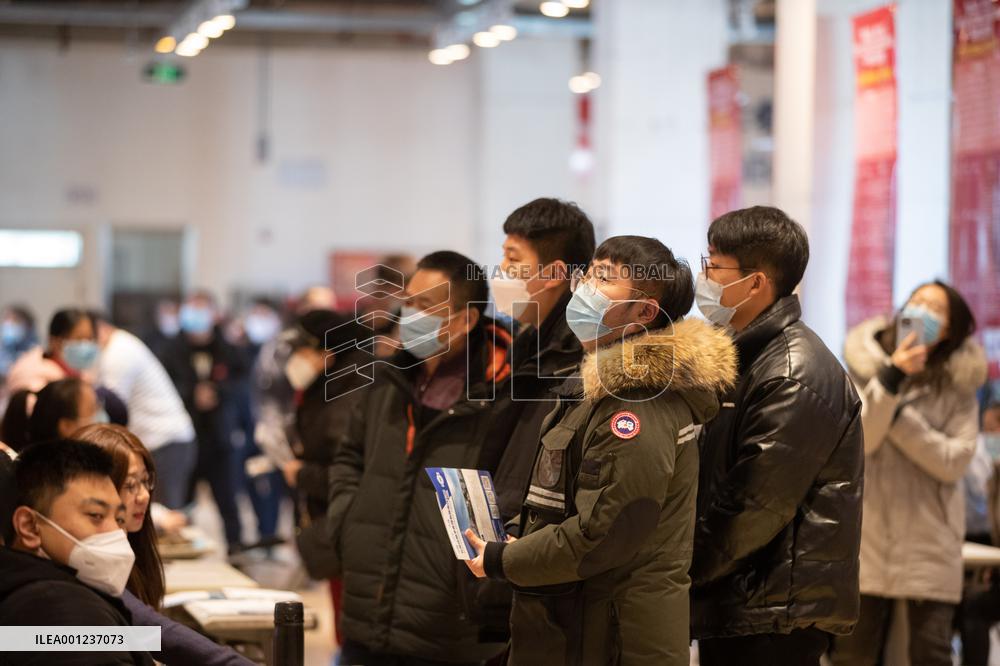 CHINA-HEILONGJIANG-HARBIN-GRADUATES-JOB FAIR (CN)