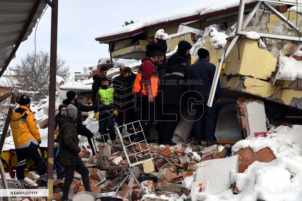 TÜRKIYE-KAHRAMANMARAS-EARTHQUAKES-AFTERMATH