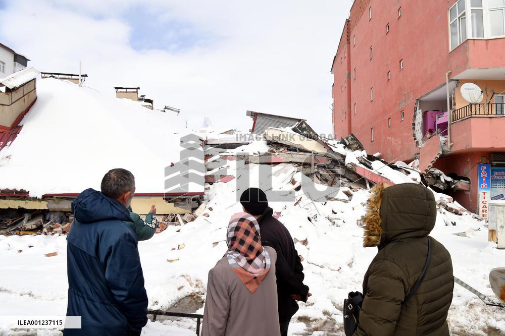 TÜRKIYE-KAHRAMANMARAS-EARTHQUAKES-AFTERMATH