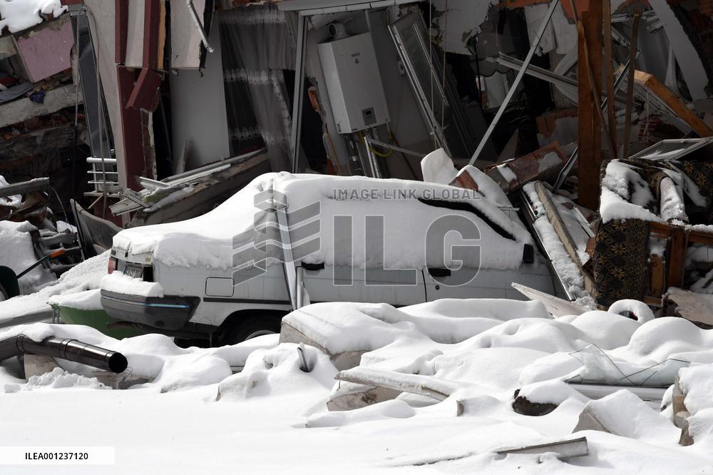 TÜRKIYE-KAHRAMANMARAS-EARTHQUAKES-AFTERMATH