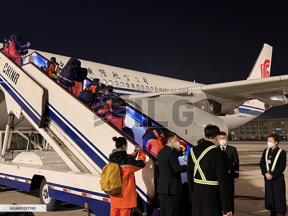 CHINA-BEIJING-RESCUE TEAM-TÜRKIYE-EARTHQUAKE (CN)