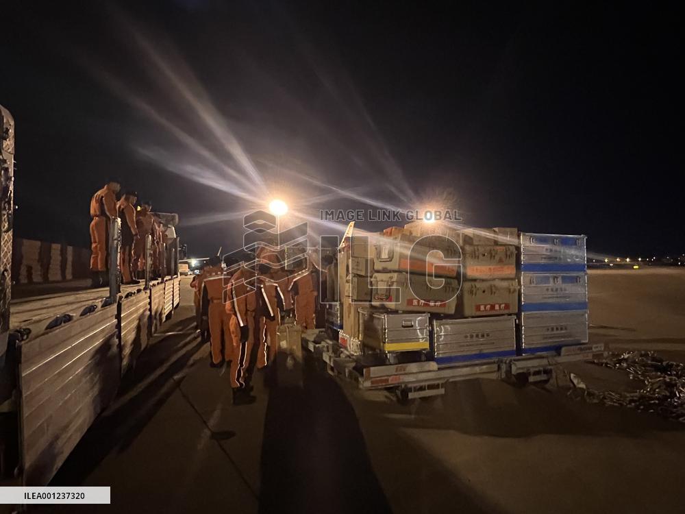 TÜRKIYE-EARTHQUAKE-CHINA-RESCUE TEAM-ARRIVAL