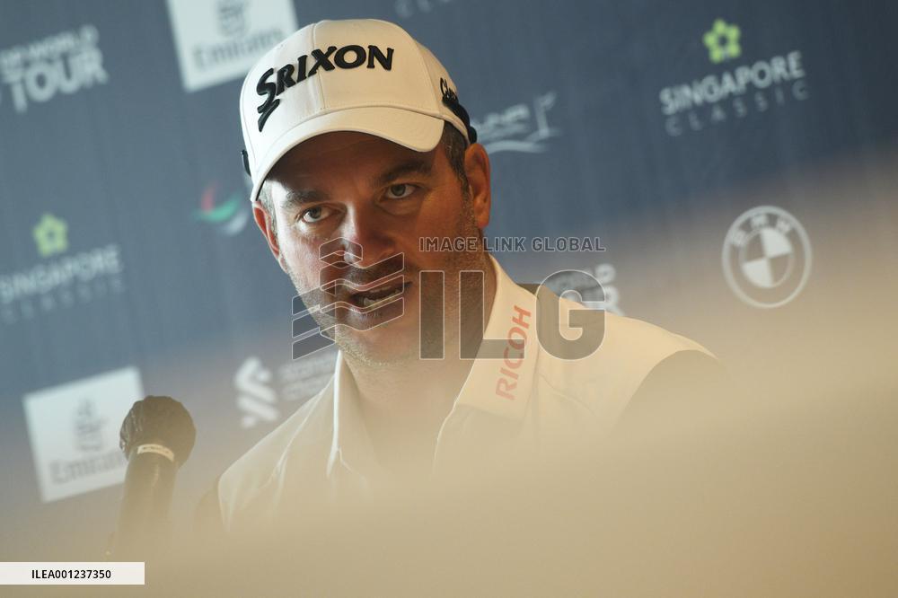 (SP)SINGAPORE-GOLF-SINGAPORE CLASSIC-PRESS CONFERENCE