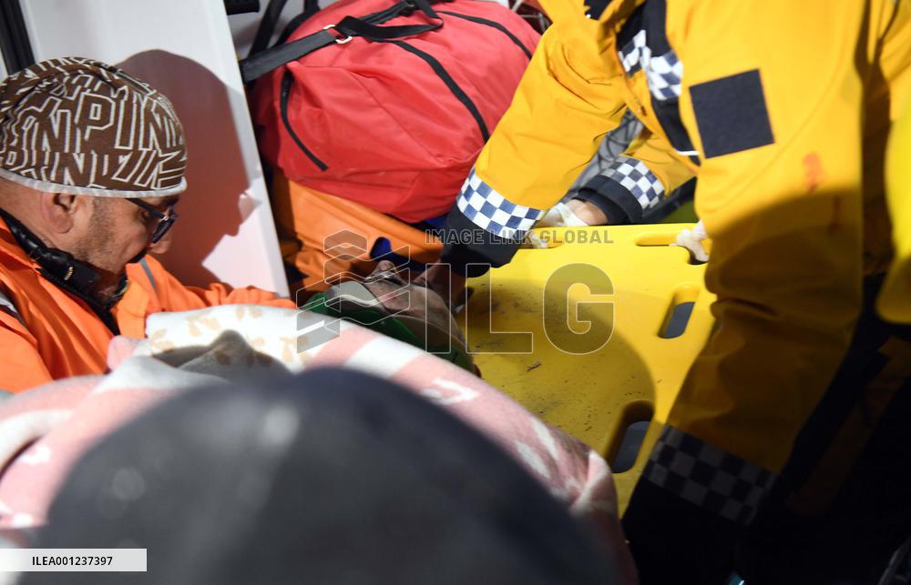 TÜRKIYE-KAHRAMANMARAS-EARTHQUAKES-SEARCH AND RESCUE