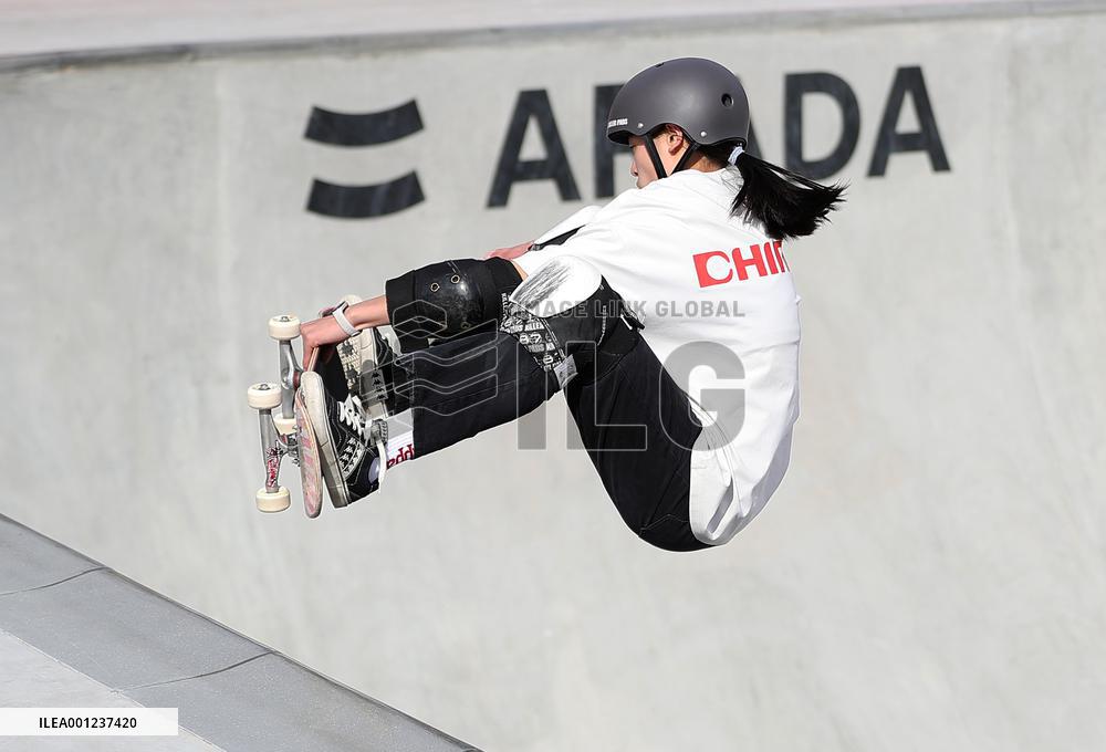 (SP)UAE-SHARJAH-WORLD SKATEBOARDING CHAMPIONSHIPS-WOMEN'S PARK OPEN QUALIFIERS