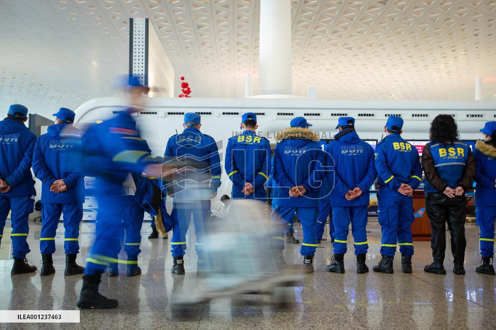 CHINA-HUBEI-WUHAN-RESCUE TEAM-TÜRKIYE-EARTHQUAKE (CN)