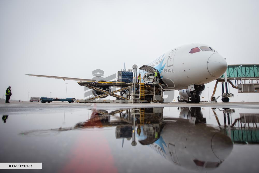CHINA-HUBEI-WUHAN-RESCUE TEAM-TÜRKIYE-EARTHQUAKE (CN)