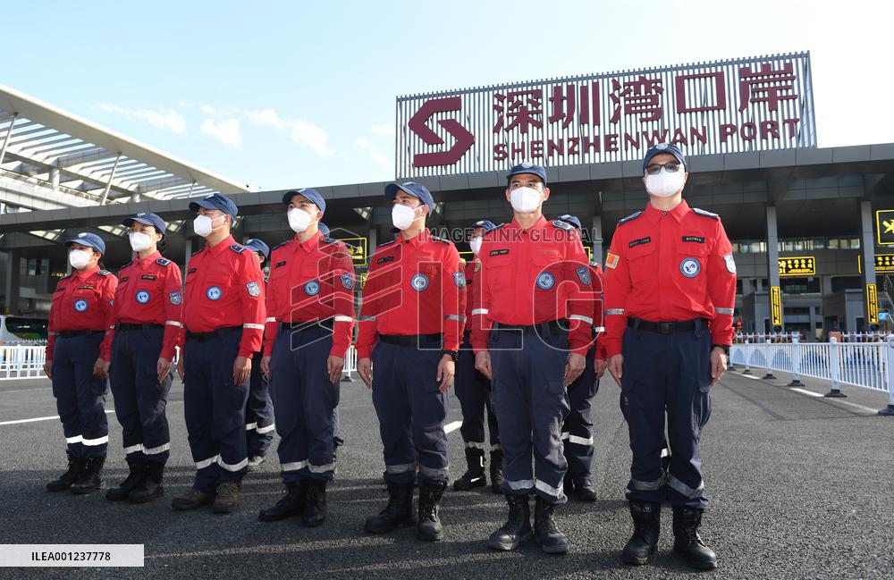 CHINA-SHENZHEN-RESCUE TEAM-TÜRKIYE-EARTHQUAKE (CN)