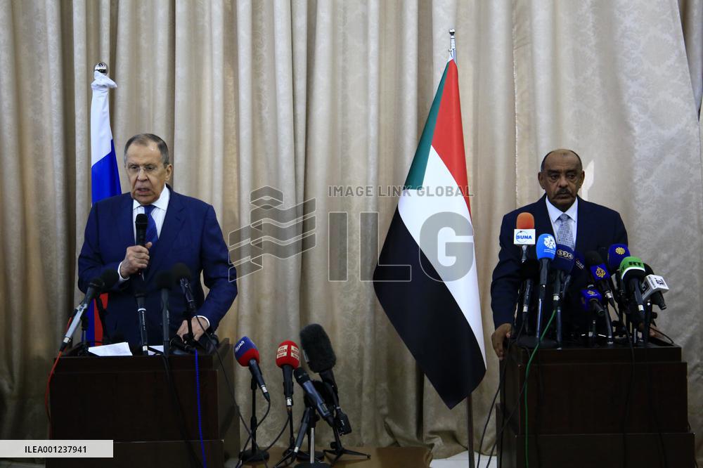 SUDAN-KHARTOUM-RUSSIA-FM-VISITING