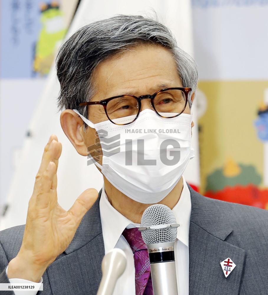 Japan's top medical adviser Shigeru Omi