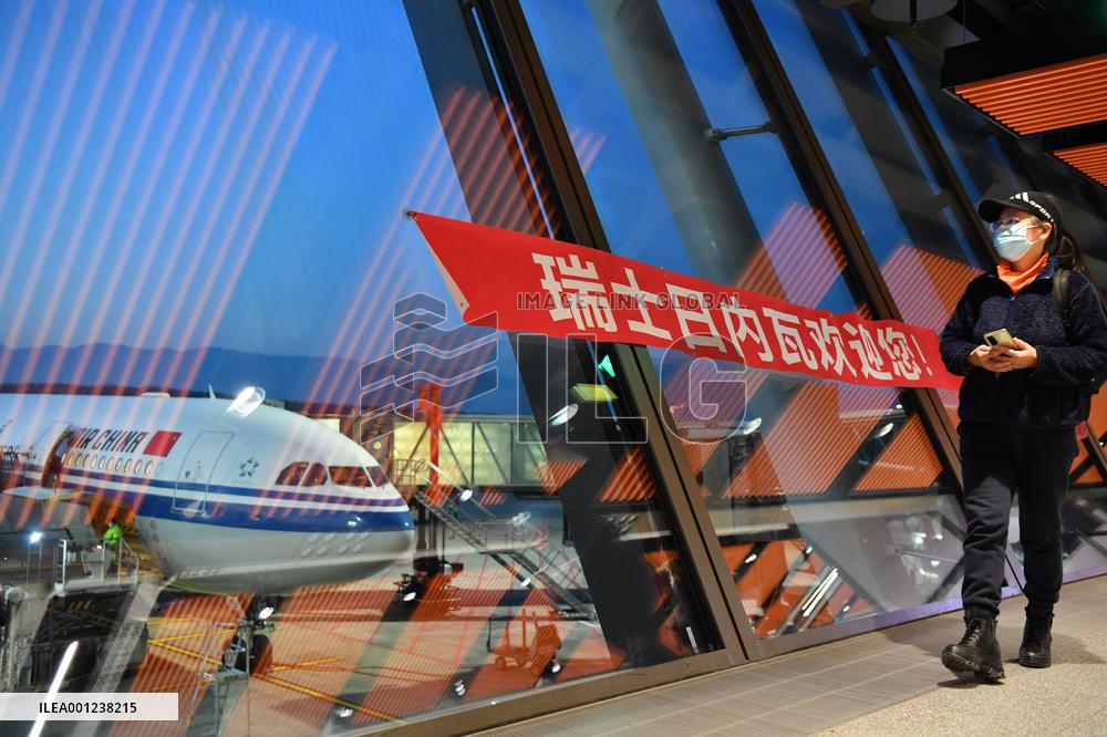 SWITZERLAND-BEIJING-GENEVA-AIRLINE-RESUMPTION